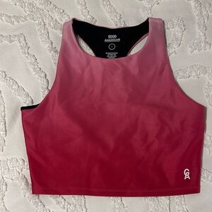 Good American Gradient Pink Sports Bra